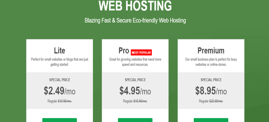 best green ftp hosting greengeeks shared plans