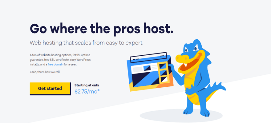 hostgator vps hosting homepage