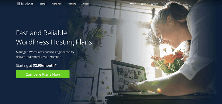 Bluehost WordPress hosting