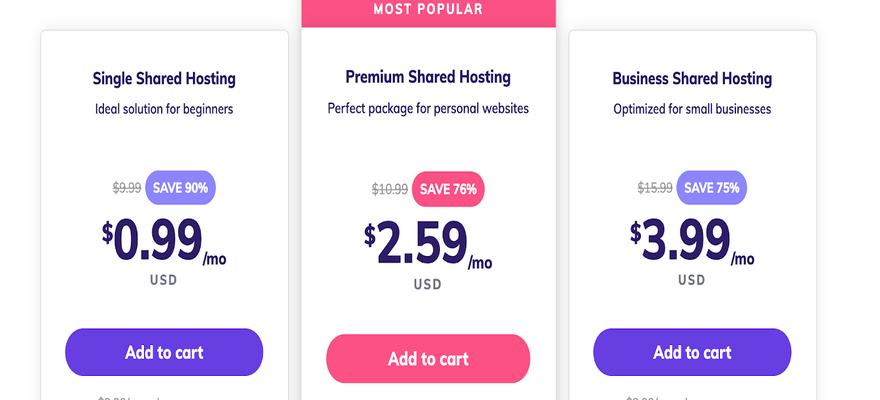 hostinger prices