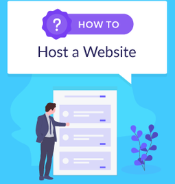 how to host a website