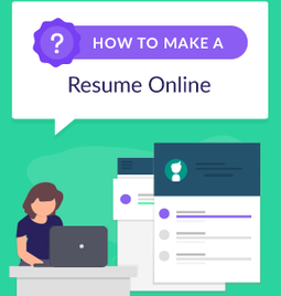 featured image how to make an online resume