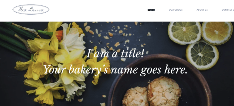 Bakery template