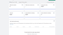 Shopify's marketing dashboard with empty data fields