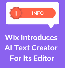 featured image for wix introducing ai test for its editor
