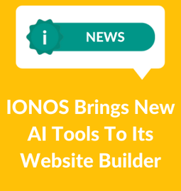 yellow featured image for IONOS website builder