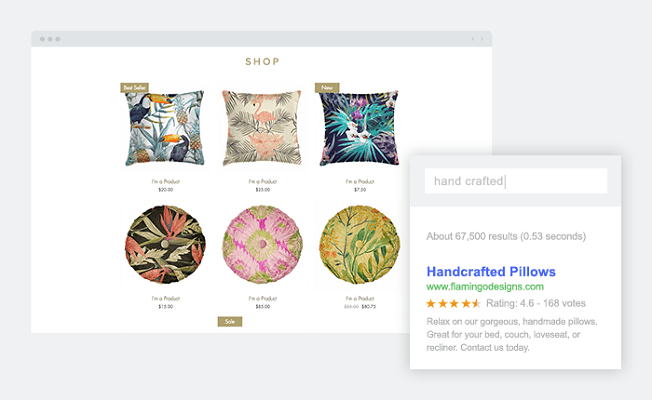 Wix eCommerce Product Description Flamingo Designs - How To Sell Online