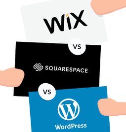 wix vs squarespace vs wordpress featured image