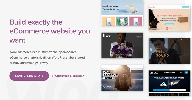 woocommerce home