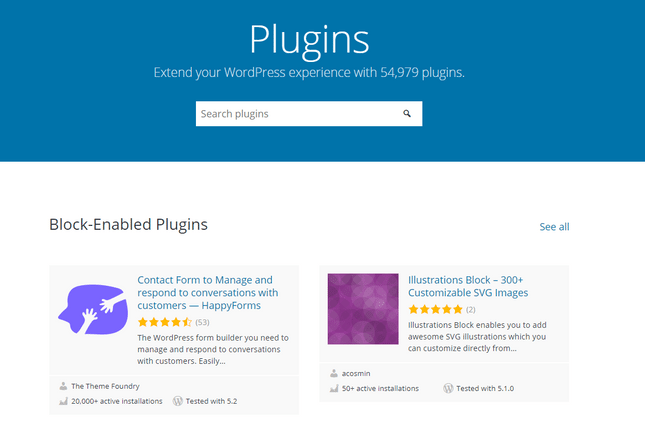 wordpress plugins