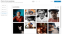 wordpress editor showing images of various people